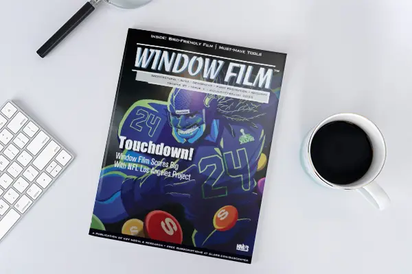 حضور شرکت MetWest روی جلد مجله Window Film Magazine