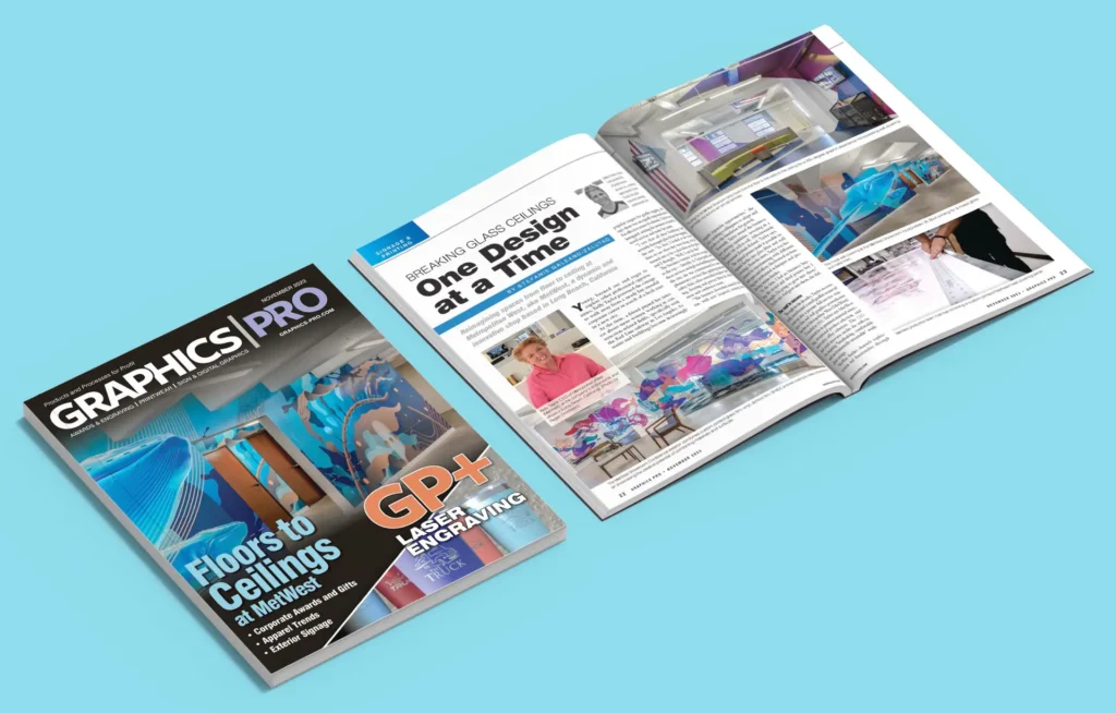 دومین حضور شرکت MetWest رسانهای: Graphics Pro Magazine