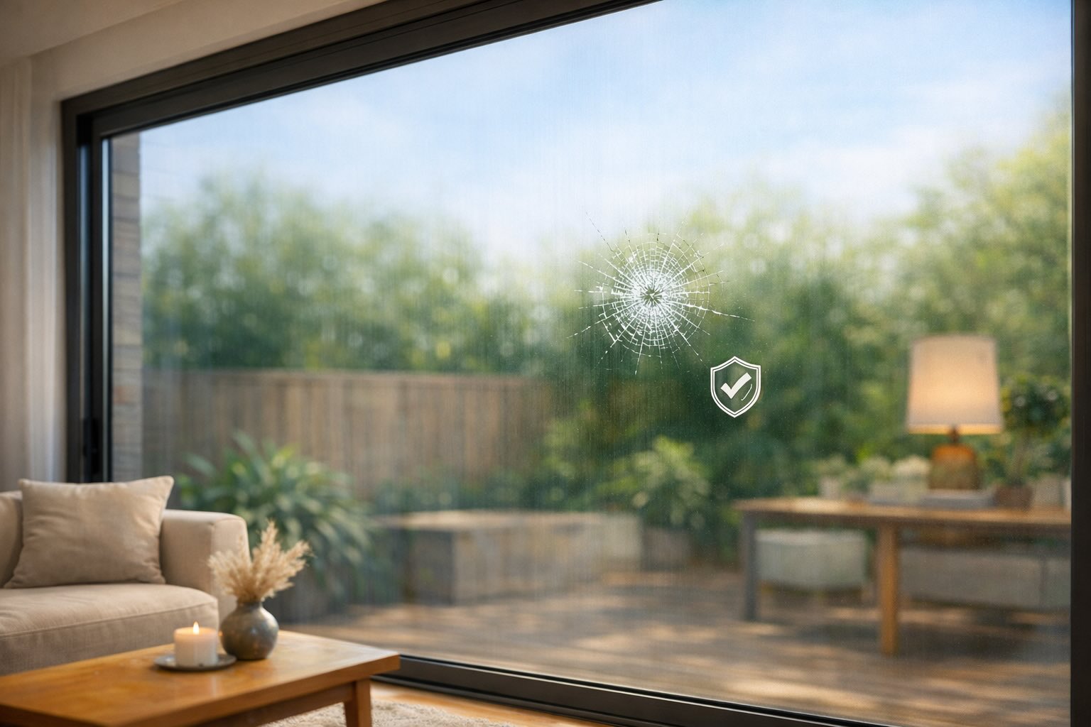 Security Window Film برچسب شیشه ای امنیتی
