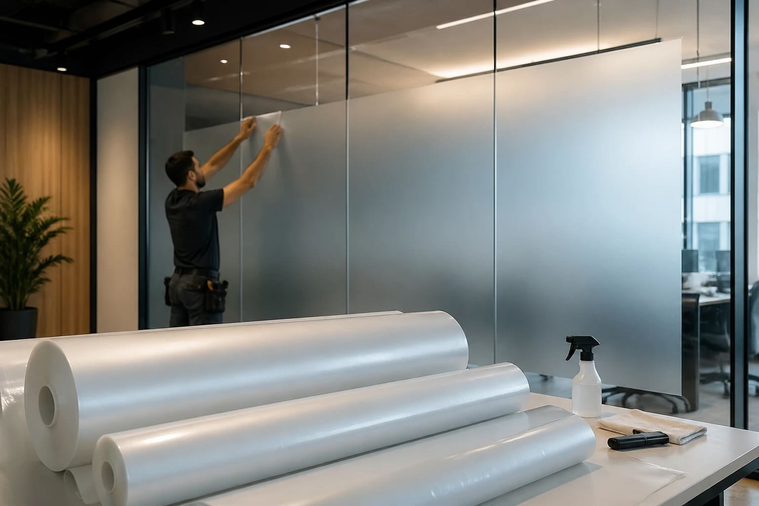 buy-frosted-glass-film-matte از کجا شیشه مات کن بخریم