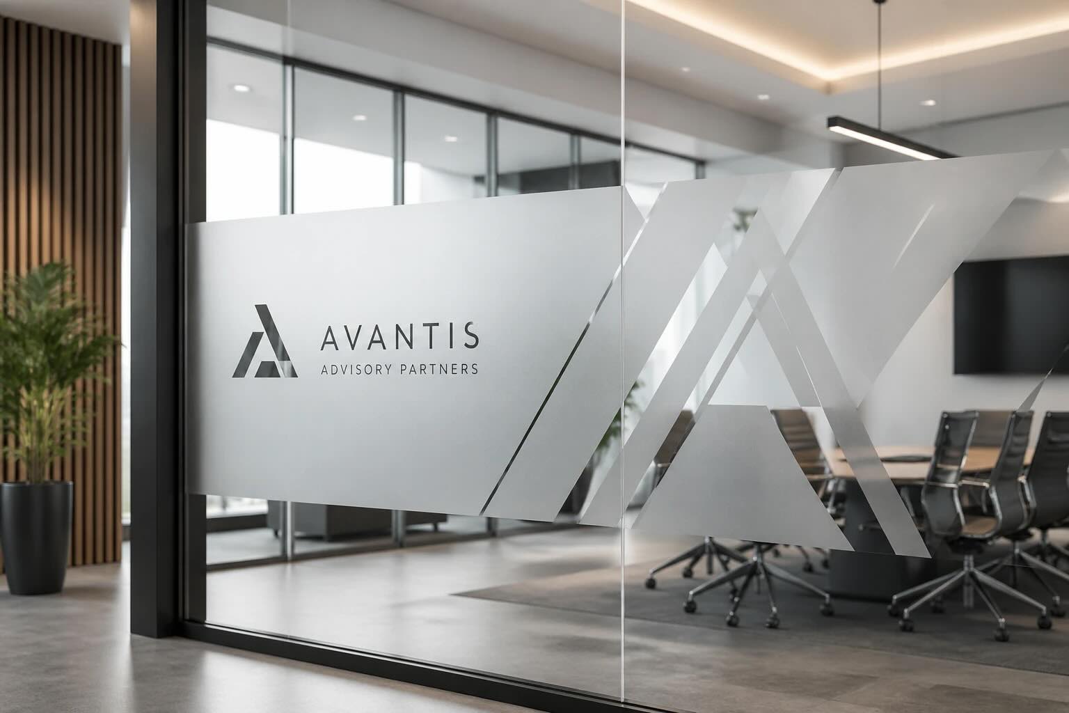 matte-glass-partition-sticker اجرای استیکرها در برندینگ با MATTE