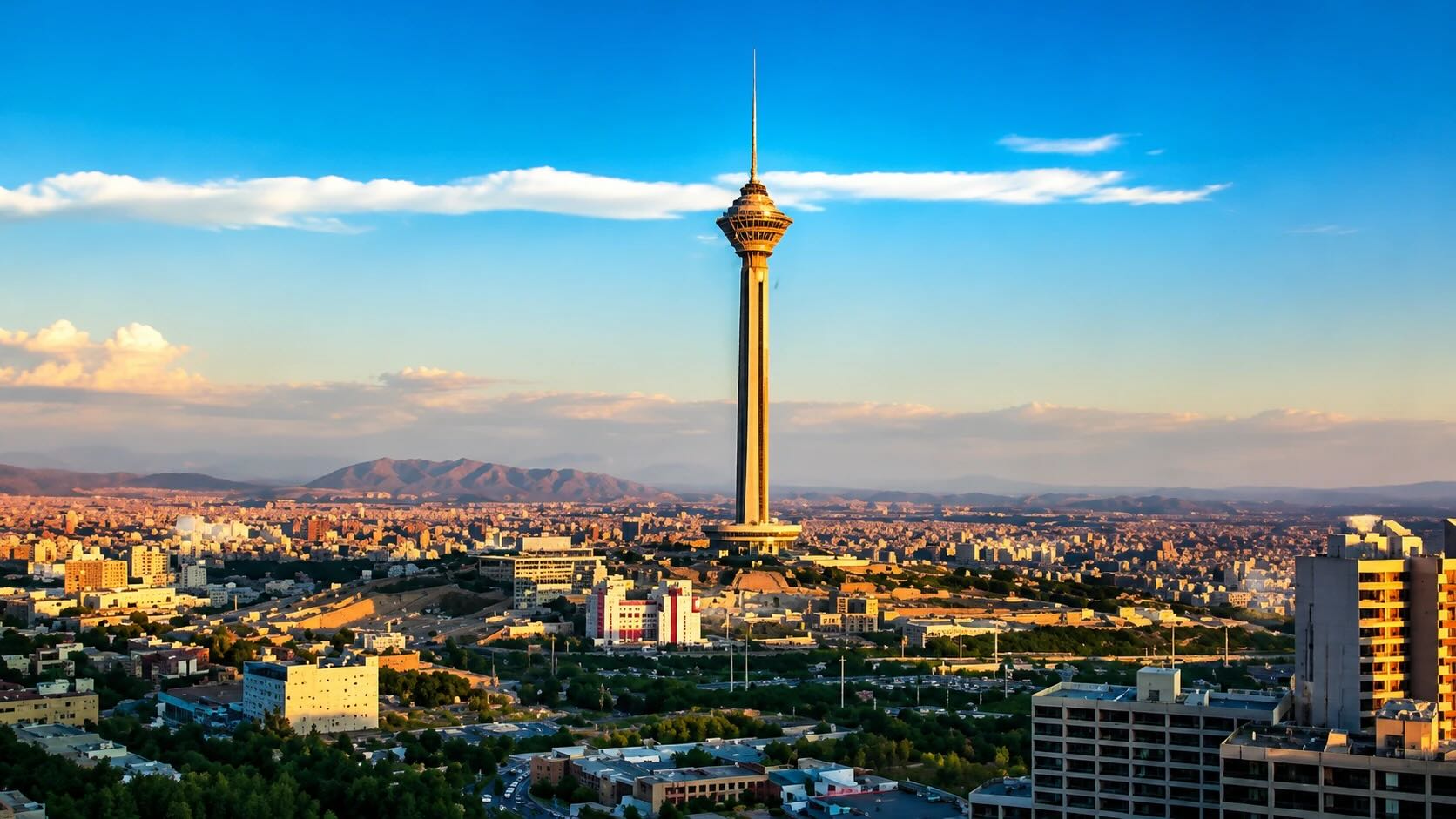 tehran-city نمای از شهر تهران و شرکت ها